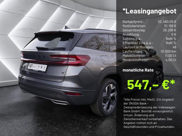 Skoda Kodiaq 2.0 TSI DSG Sportline 4x4  Pano AHK 7-Sitzer *862*