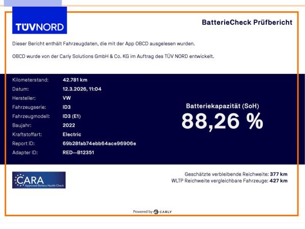 Volkswagen ID.3 Pure Performance City Navi Ganzjahresreifen