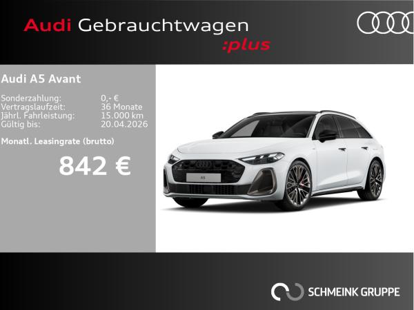 Audi A5 Avant e-Hybrid 2x S-line Pano Matrix B&O AHK