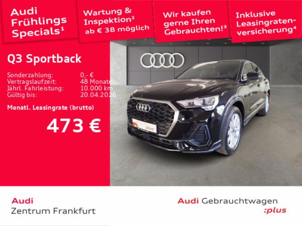 Audi Q3 Sportback 40 TFSI quattro S tronic Navi DAB VC PDC Sitzheizung