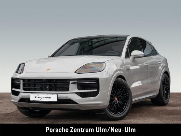 Porsche Cayenne E-Hybrid Coupé Black Edition kreide, SportDesign-Paket, AHK, 21-Räder, InnoDrive, Sitzbelüftung