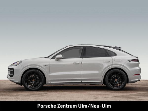 Porsche Cayenne E-Hybrid Coupé Black Edition kreide, SportDesign-Paket, AHK, 21-Räder, InnoDrive, Sitzbelüftung