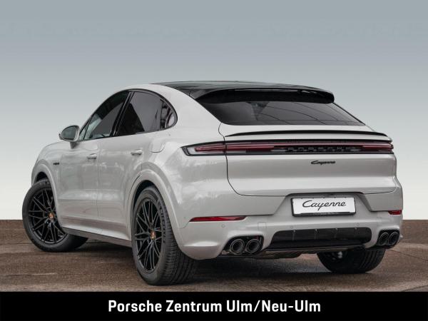 Porsche Cayenne E-Hybrid Coupé Black Edition kreide, SportDesign-Paket, AHK, 21-Räder, InnoDrive, Sitzbelüftung