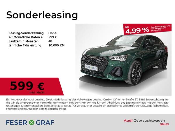 Audi Q3 Sportback S line 45 TFSI quattro Matrix AHKNa