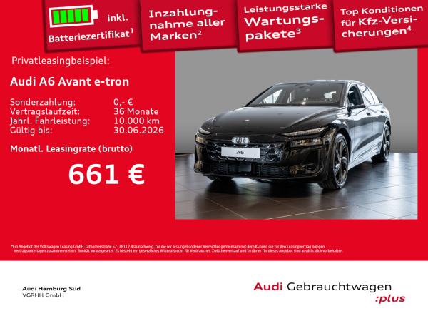 Audi A6 e-tron A6 Avant e-tron performance S LINE/PANO/360°/B&O Audi A6 e-tron A6 Avant e-tron performance S LINE/PANO/360°/B&O