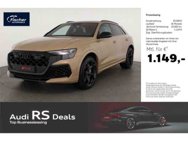 Audi RS Q8 TFSI quattro performance LP: 202.469,- /Head-up/Pano/RS-Exterieur/305 km/h