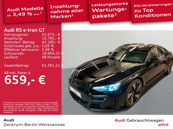 Audi RS e-tron GT QUA*MATRIX*HUD*B&O*RFK*NAVI*CARBON*