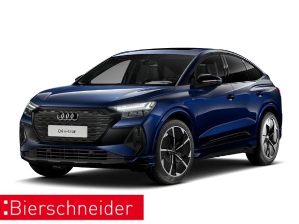 Audi Q4 e-tron Sportback 55 qu. S line MATRIX 21 PANO AHK HEAD-UP SONOS NAVI S-SITZE ACC LEDER DAB 5-J-GARAN