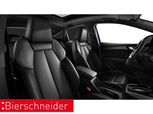 Audi Q4 e-tron Sportback 55 qu. S line MATRIX 21 PANO AHK HEAD-UP SONOS NAVI S-SITZE ACC LEDER DAB 5-J-GARAN