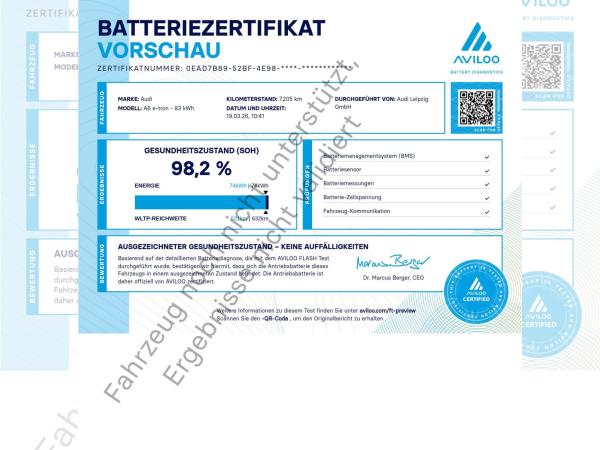 Audi A6 e-tron A6 Sportback e-tron *Matrix*AHK*Tech plus*