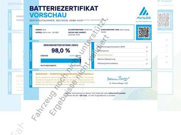 Audi e-tron Q6 Sportback*S-line*Matrix*AHK*