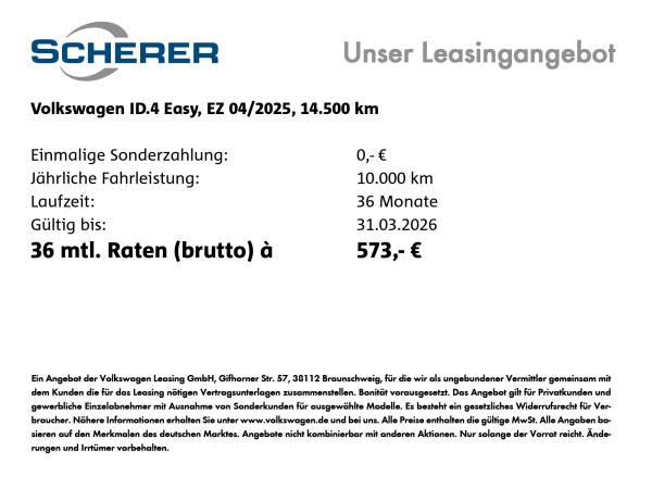 Volkswagen ID.4 *Pro* AHK 🚨Bitte Beschreibung lesen🚨