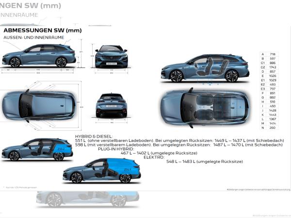 Peugeot 308 SW📢 ALLURE ✨Diesel130PS AUTOMATIK ✨TOP AUSSTATTUNG ⭐ B2B DEAL⭐