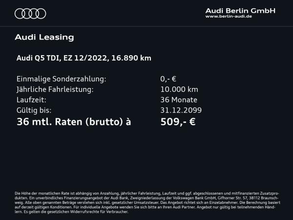 Audi Q5 40 TDI qu.S tr. RFK NAVI VIRTUAL LED