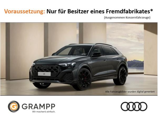 Audi Q8 TDI quattro 210 kW S-line tiptronic + PANO + LASER + AHK + ACC + 360° KAMERA + *SONDERABNEHMER*