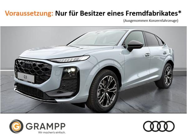 Audi Q3 Sportback TDI 110 kW S-line S tronic + TECH PLUS + KLIMATISIERUNGSPAKET PLUS + LED + EXTERIEUERPAKET