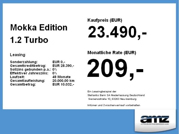 Opel Mokka Edition 1.2 Turbo