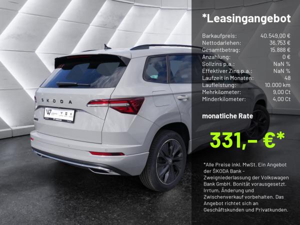Skoda Karoq 1.5 TSI DSG Sportline AHK PANO  MATRIX *853*