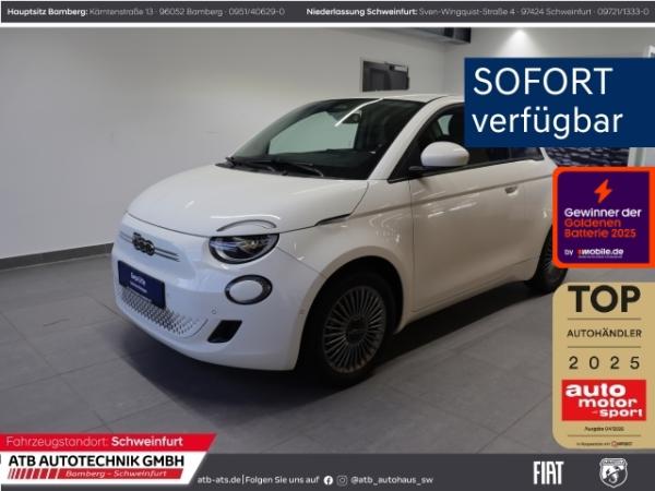 Fiat 500e 42kWh Komfortpaket 97,1 % SOH Apple CarPlay