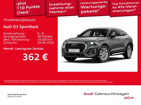Audi Q3 Sportback 35 TDI S line S tronic NAVI/KAMERA