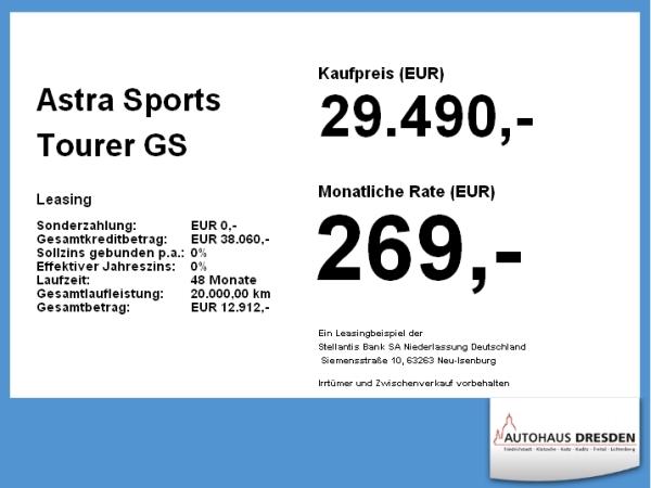 Opel Astra Sports Tourer GS 1.2 Turbo