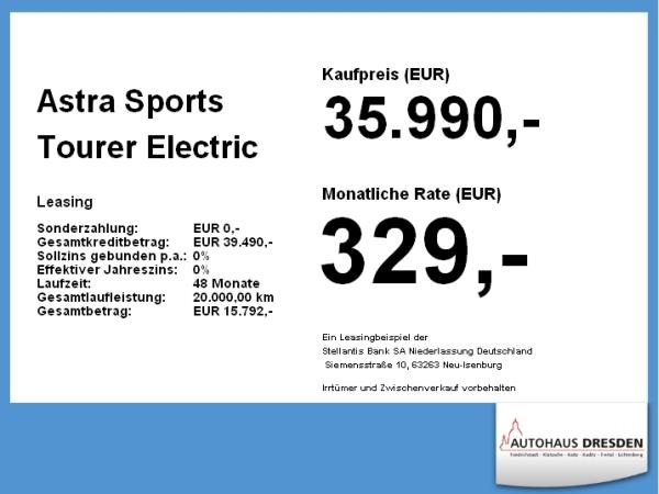 Opel Astra Sports Tourer Electric Edition