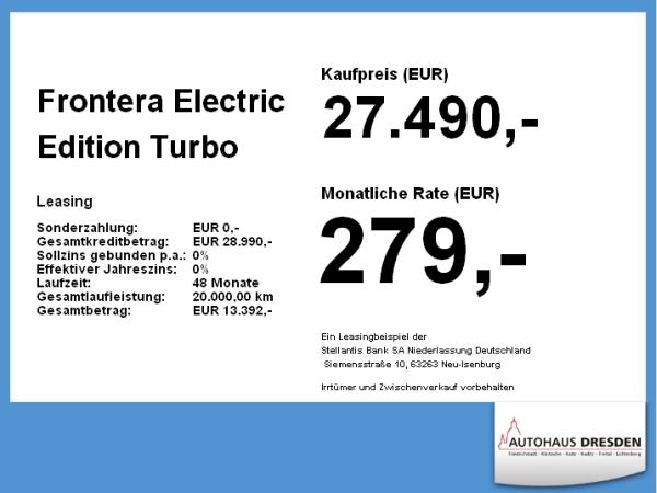 Opel Frontera Electric Edition