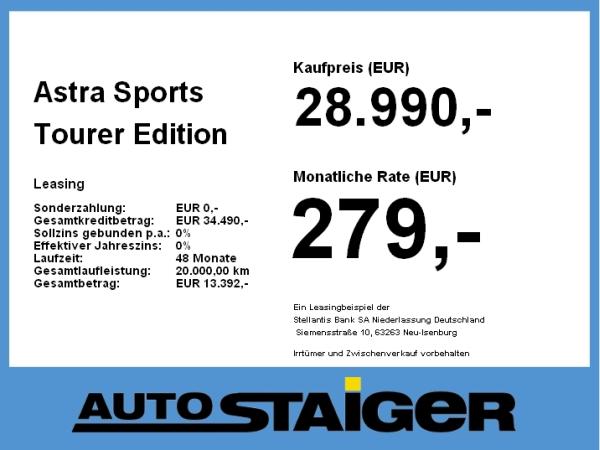 Opel Astra Sports Tourer Edition MHEV