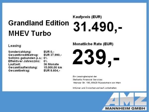 Opel Grandland Edition MHEV