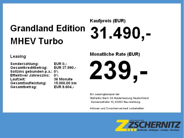 Opel Grandland Edition MHEV