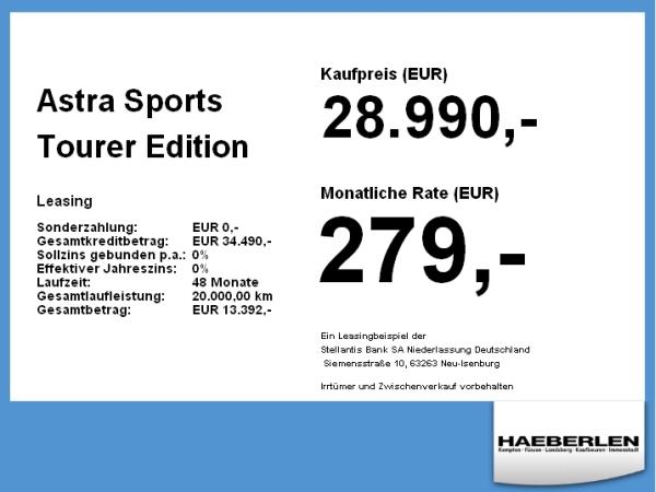 Opel Astra Sports Tourer Edition MHEV