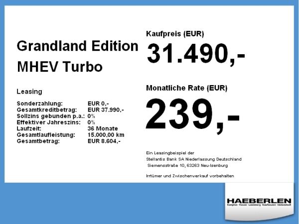 Opel Grandland Edition MHEV