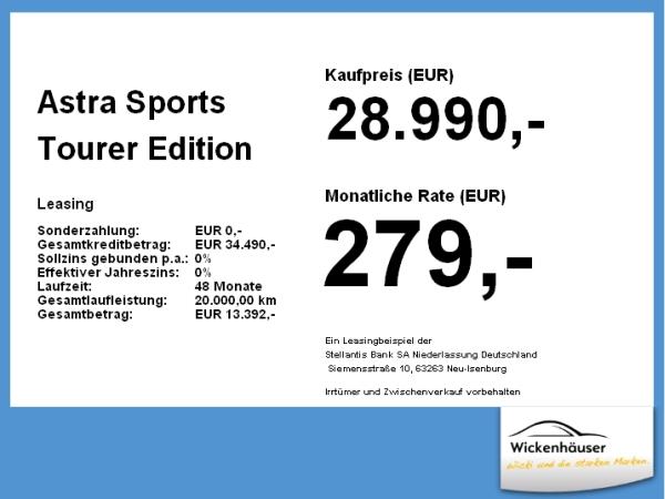 Opel Astra Sports Tourer Edition MHEV