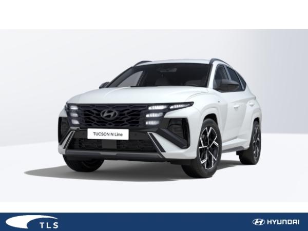 Hyundai TUCSON N-Line "Gewerbekracher" Hybrid 239 PS DCT Atlas Weiß