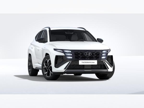 Hyundai TUCSON N-Line "Gewerbekracher" Hybrid 239 PS DCT Atlas Weiß