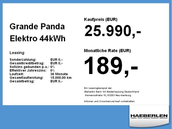 Fiat Grande Panda Elektro 44kWh LaPrima *LED+Sitzheiz