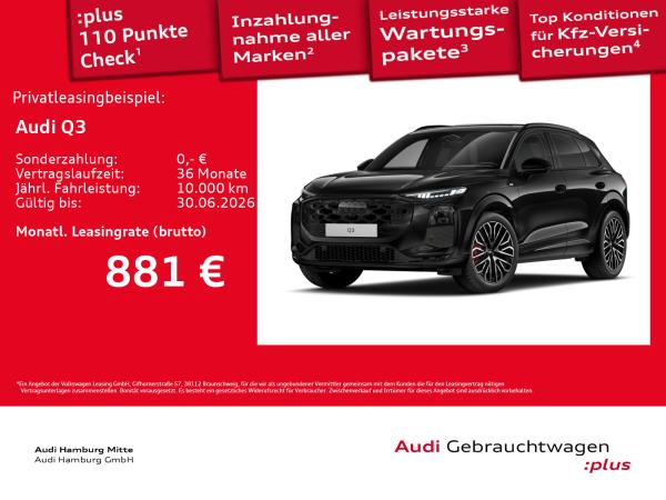 Audi Q3 TFSI quattro S tronic Pano Matrix AHK