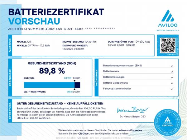 Audi Q5 50 TFSI e quattro S tro. S line MATRIX AHK