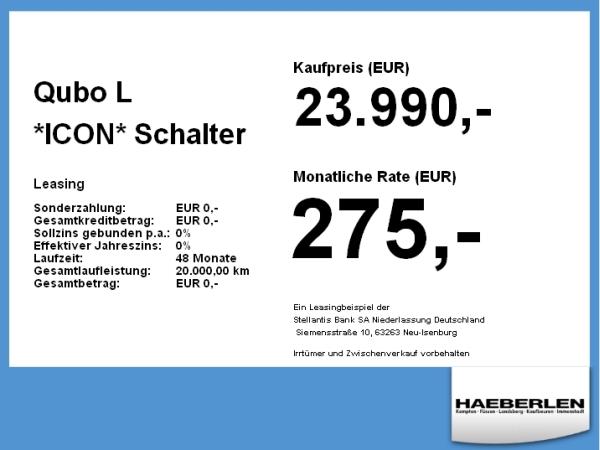 Fiat Qubo L *ICON* Schalter LED-SCHEINW*Tempom*
