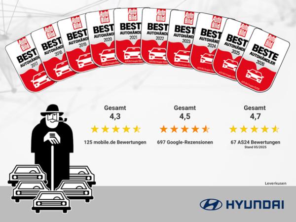 Hyundai SANTA FE PHEV BLACKLINE | 0,5 % Dienstwagenbesteuerung möglich | GEWERBEANGEBOT