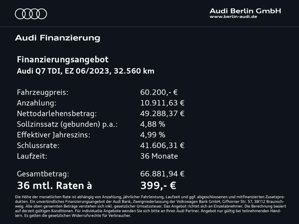 Audi Q7 45 TDI qu. tiptr. MATRIX RFK PANO B&O