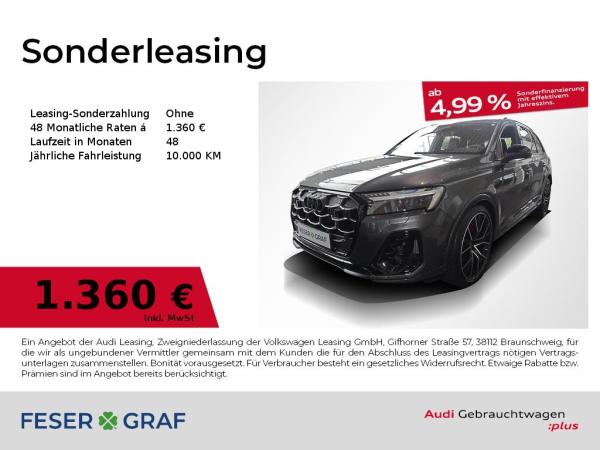 Audi SQ7 TFSI AHK Pano B&O STHZG 7-Sitze Matrix HUD