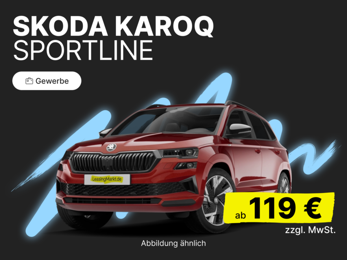 Skoda Karoq 1.5 Sportline Automatik | Vorlauf | GEWERBE